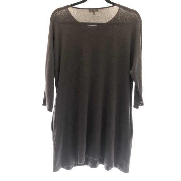 Aritzia Wilfred Free Gray Pockets Sweater Dress - Picture 2 of 7